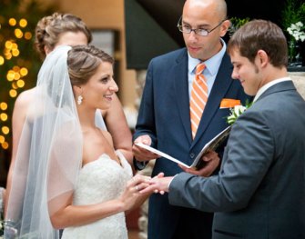 Professional, personal wedding officiant